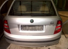 Spoiler Skoda Fabia