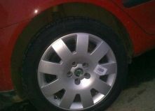 Jante cu anvelope 17 Skoda Octavia